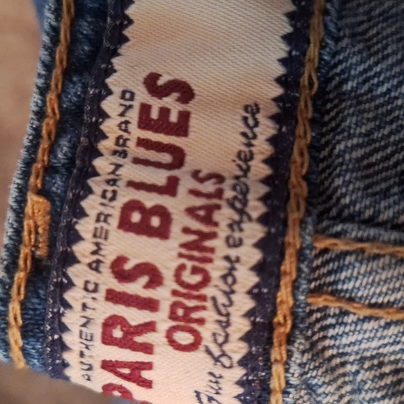 Paris Blues ,Button Front, Boot Cut Jeans Size 3 (junior) - Picture 7 of 8